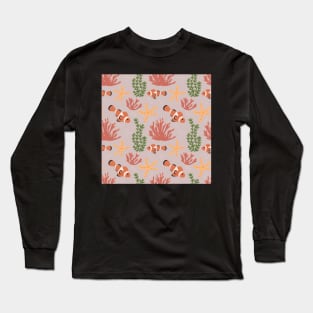 Clownfish & Anemones 2 Long Sleeve T-Shirt